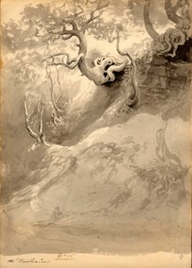 Waldlandschaft bei Durham von John Glover